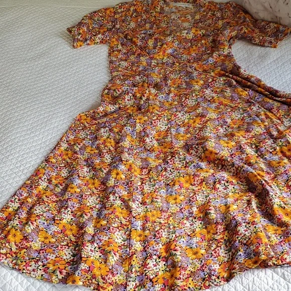 🧡Faithfull The Brand Rayon Dress - Picture 14 of 17